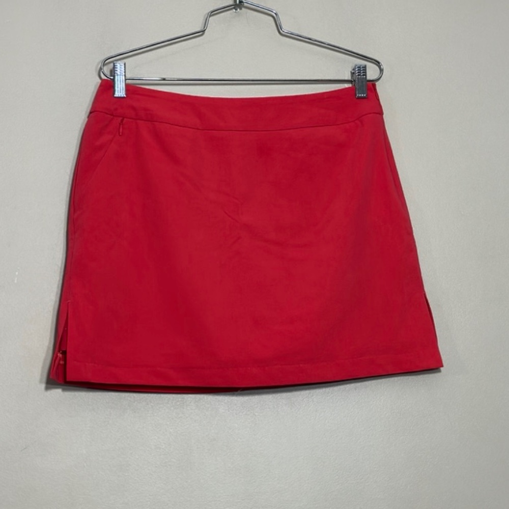 Izod C Flex Golf Skirt Women Zip Pocket Stretch Wicking Size 6